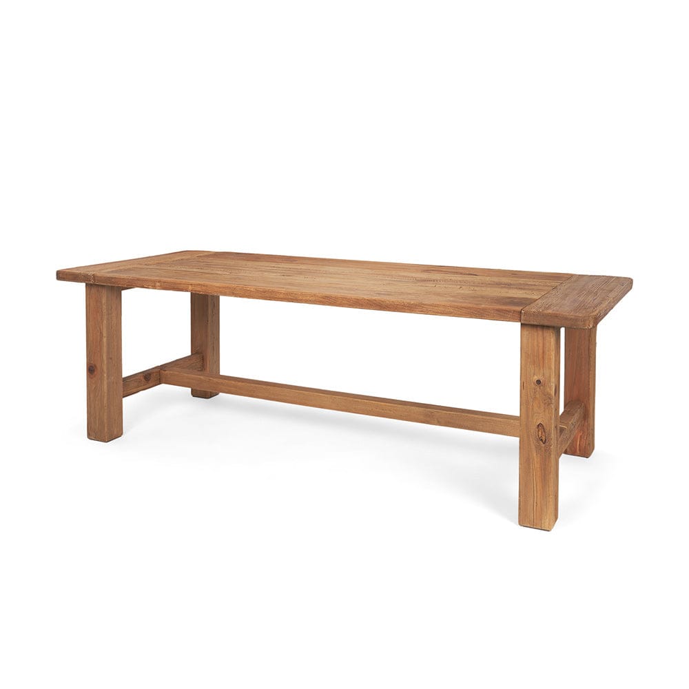 Mercana - Stetson 94.5" Rectangular Natural Brown Wood Dining Table - 70885 view 1