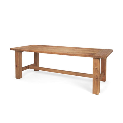 Mercana - Stetson 94.5" Rectangular Natural Brown Wood Dining Table - 70885 view 1