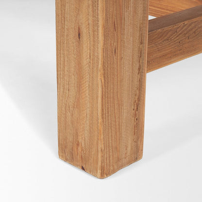Mercana - Stetson 94.5" Rectangular Natural Brown Wood Dining Table - 70885 view 8