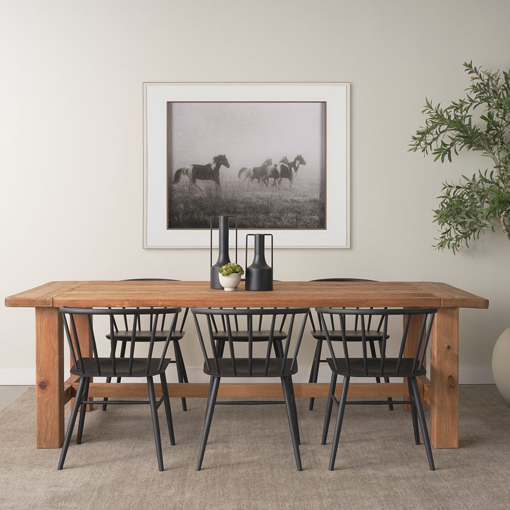 Mercana - Stetson 94.5" Rectangular Natural Brown Wood Dining Table - 70885 view 11