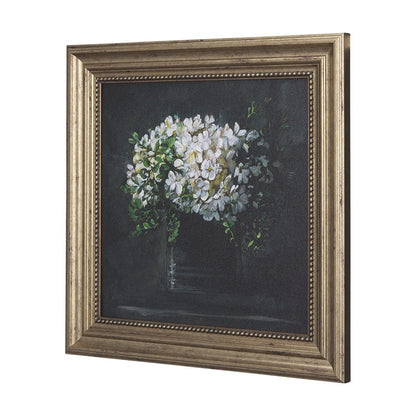 Mercana - Still life flowers I by Mercana Studio a Hand Embellished Textured Framed Art Print - 14181 view 6