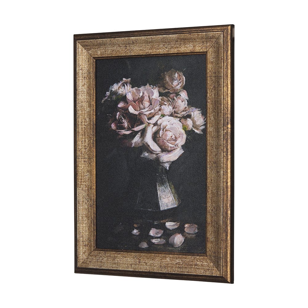 Mercana - Still life flowers I by Mercana Studio a Hand Embellished Textured Framed Art Print - 14181 view 7