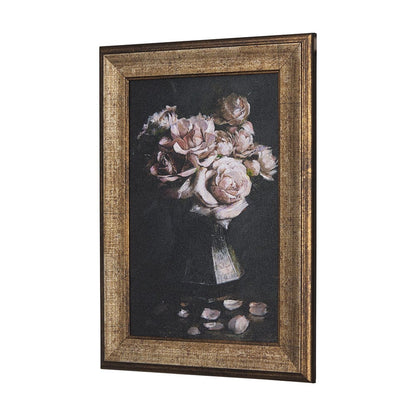 Mercana - Still life flowers I by Mercana Studio a Hand Embellished Textured Framed Art Print - 14181 view 7