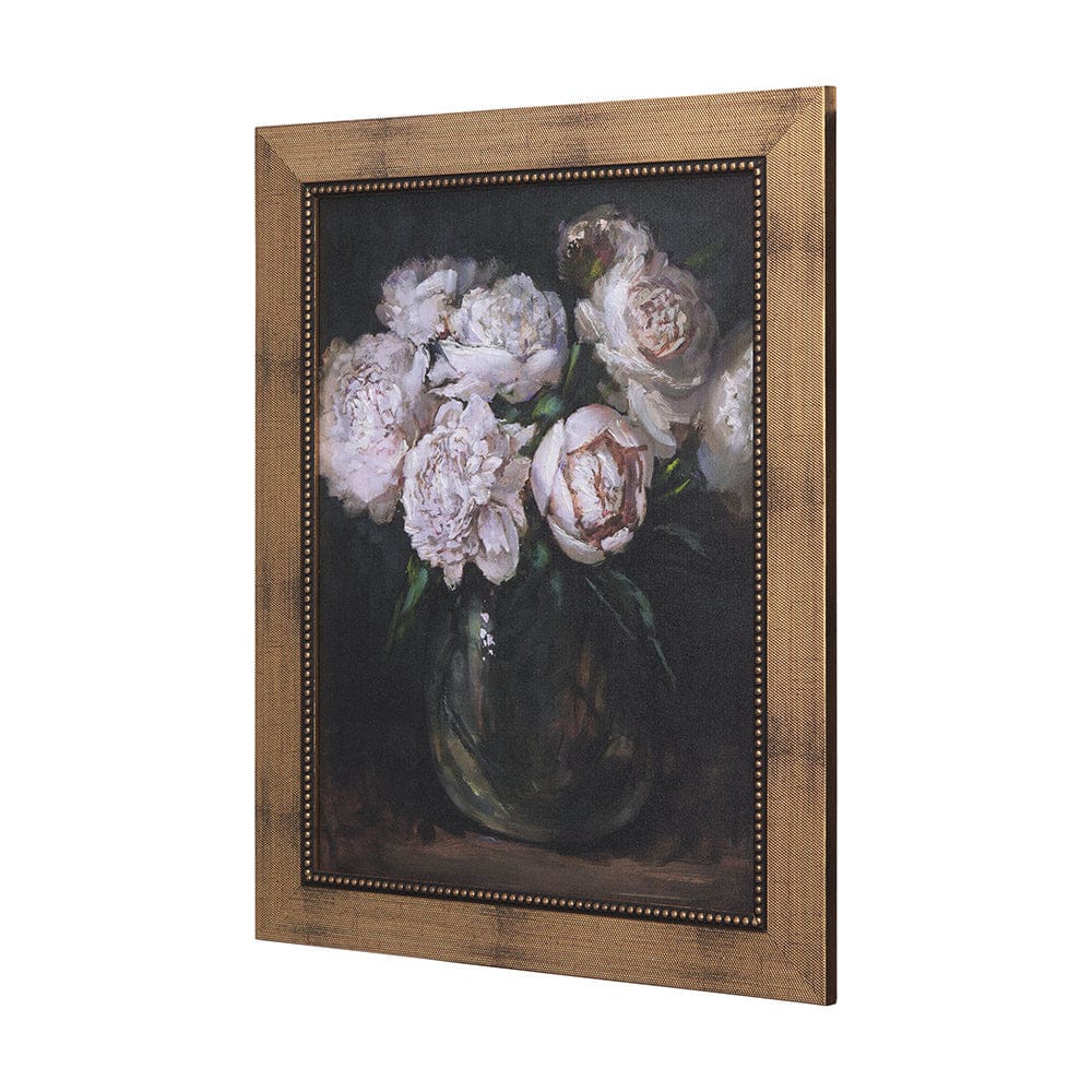 Mercana - Still life flowers I by Mercana Studio a Hand Embellished Textured Framed Art Print - 14181 view 9