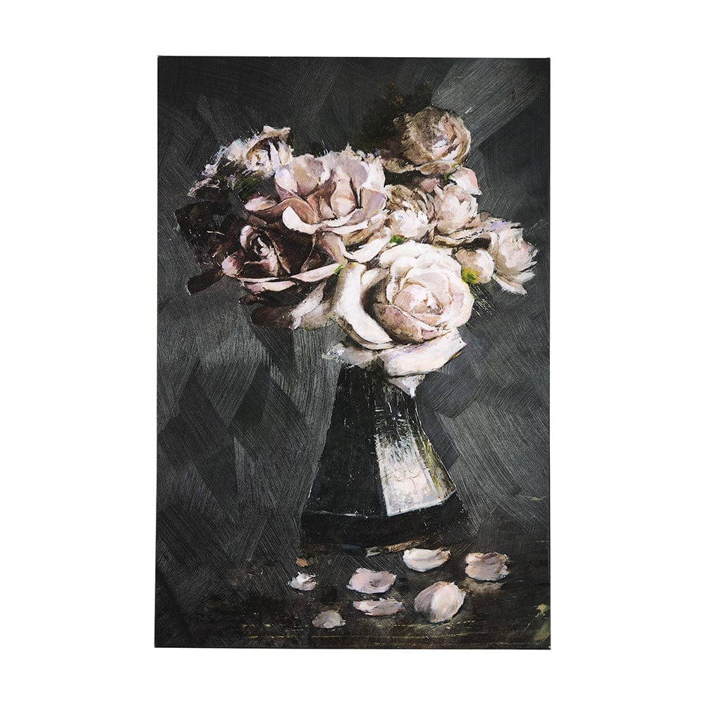 Mercana - Still life flowers IV by Mercana Studio a Hand Embellished Textured Canvas - 102152-L view 1