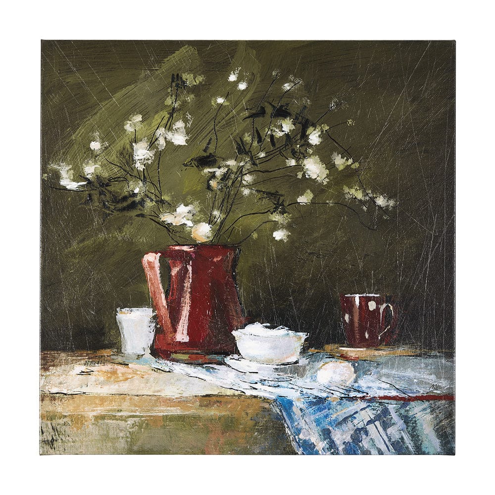 Mercana - Still Life with Crock by Mercana Studio a Hand Embellished Textured Canvas - 102459-L view 1