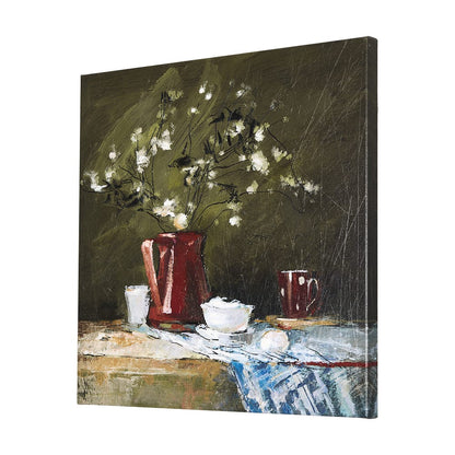 Mercana - Still Life with Crock by Mercana Studio a Hand Embellished Textured Canvas - 102459-L view 2