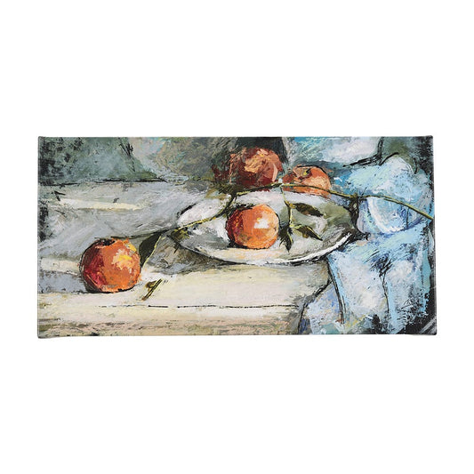 Mercana - Still Life with Peaches by Mercana Studio a Hand Embellished Textured Canvas - 102460-L view 1