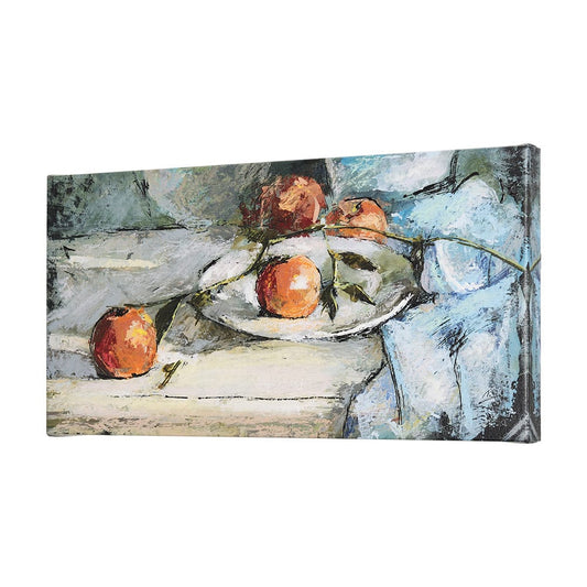 Mercana - Still Life with Peaches by Mercana Studio a Hand Embellished Textured Canvas - 102460-S view 2