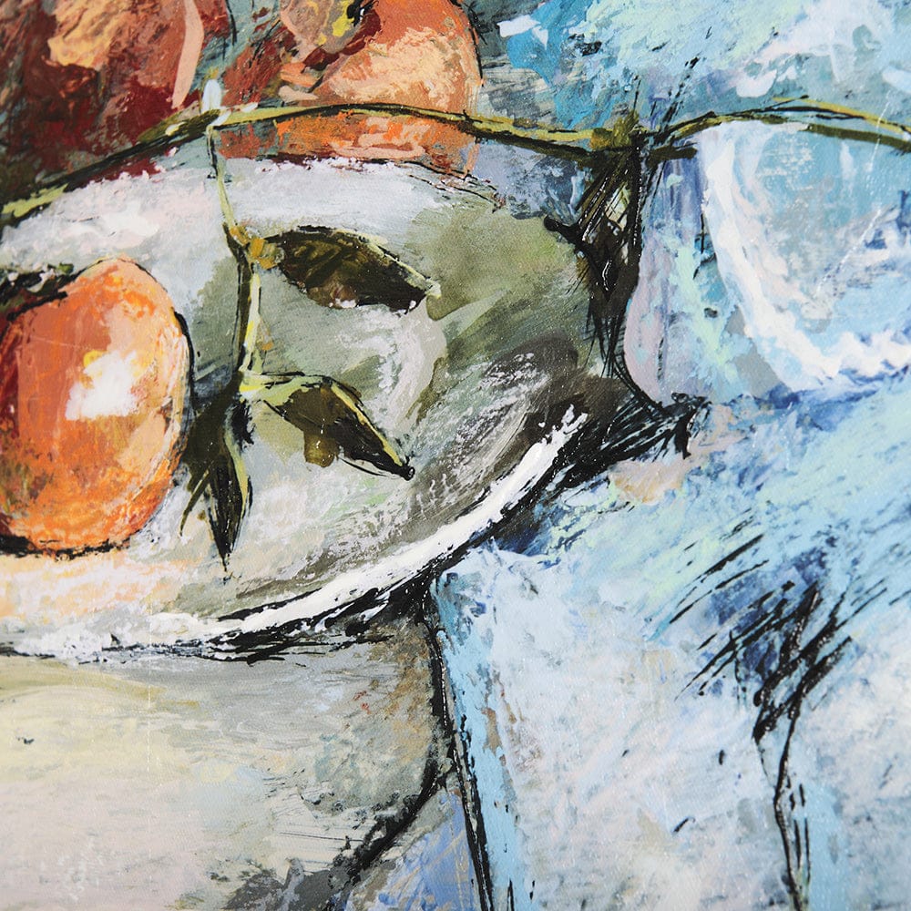 Mercana - Still Life with Peaches by Mercana Studio a Hand Embellished Textured Canvas - 102460-S view 6