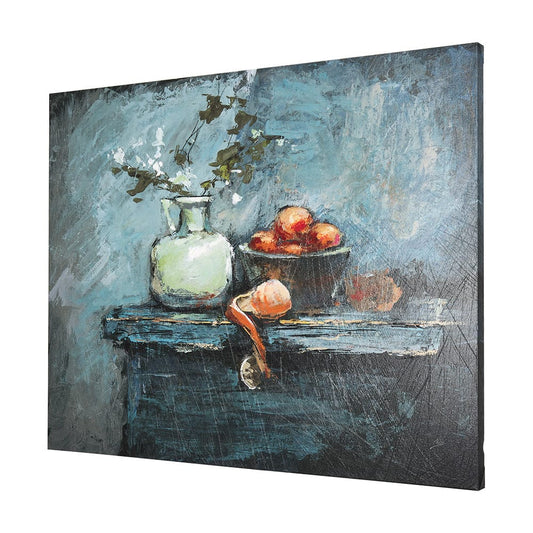 Mercana - Still Life with Tangerine by Mercana Studio a Hand Embellished Textured Canvas - 102458-L view 2