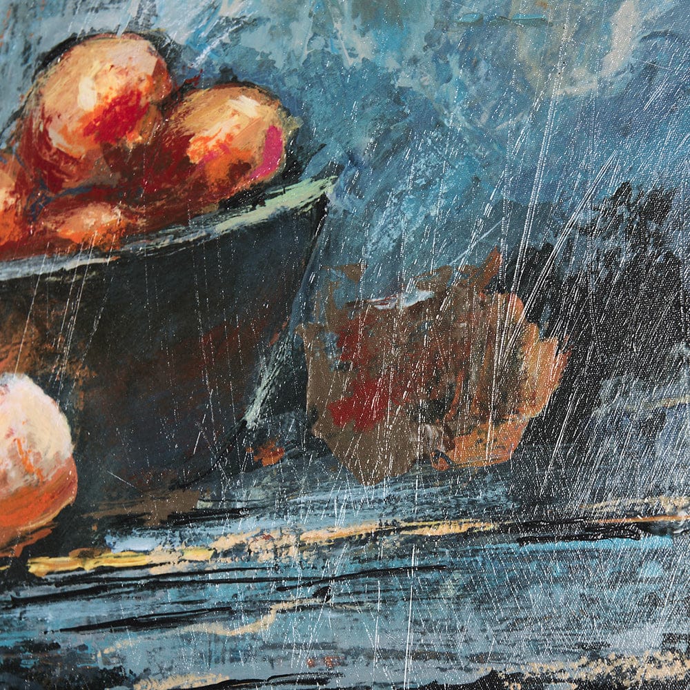 Mercana - Still Life with Tangerine by Mercana Studio a Hand Embellished Textured Canvas - 102458-S view 6