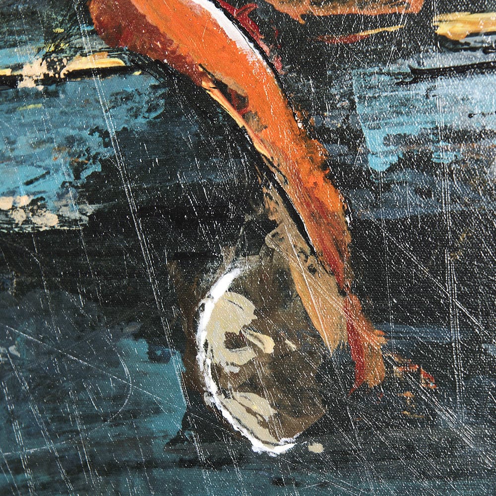 Mercana - Still Life with Tangerine by Mercana Studio a Hand Embellished Textured Canvas - 102458-S view 7