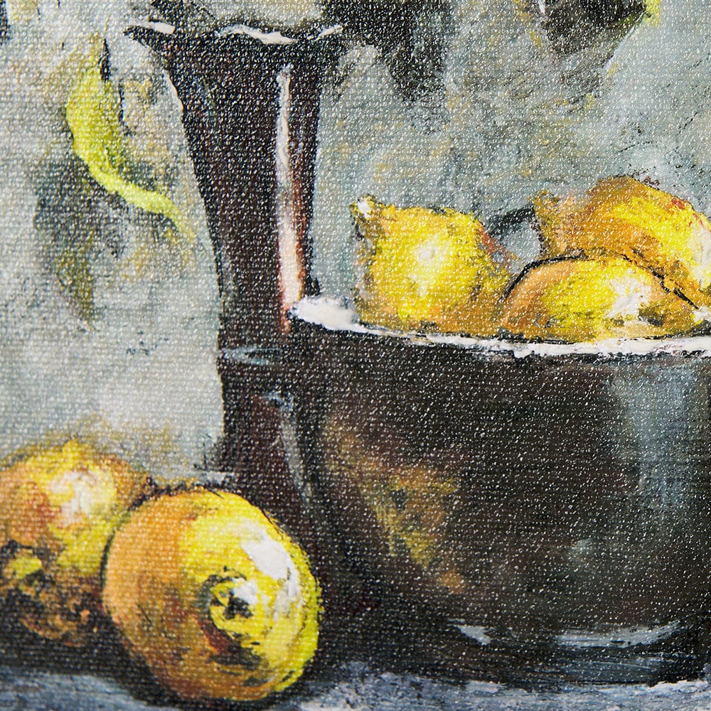 Mercana - Still Life with Tangerine by Mercana Studio a Hand Embellished Textured Framed Art Print - 14790 view 11