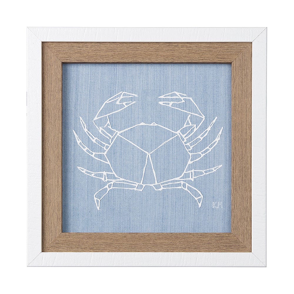 Mercana - Stone Crab II by Mercana Studio a Hand Embellished Textured Framed Art Print - 14044 view 1