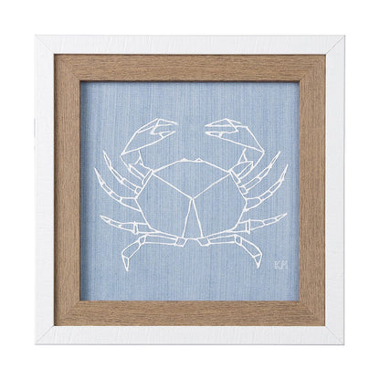 Mercana - Stone Crab II by Mercana Studio a Hand Embellished Textured Framed Art Print - 14044 view 1
