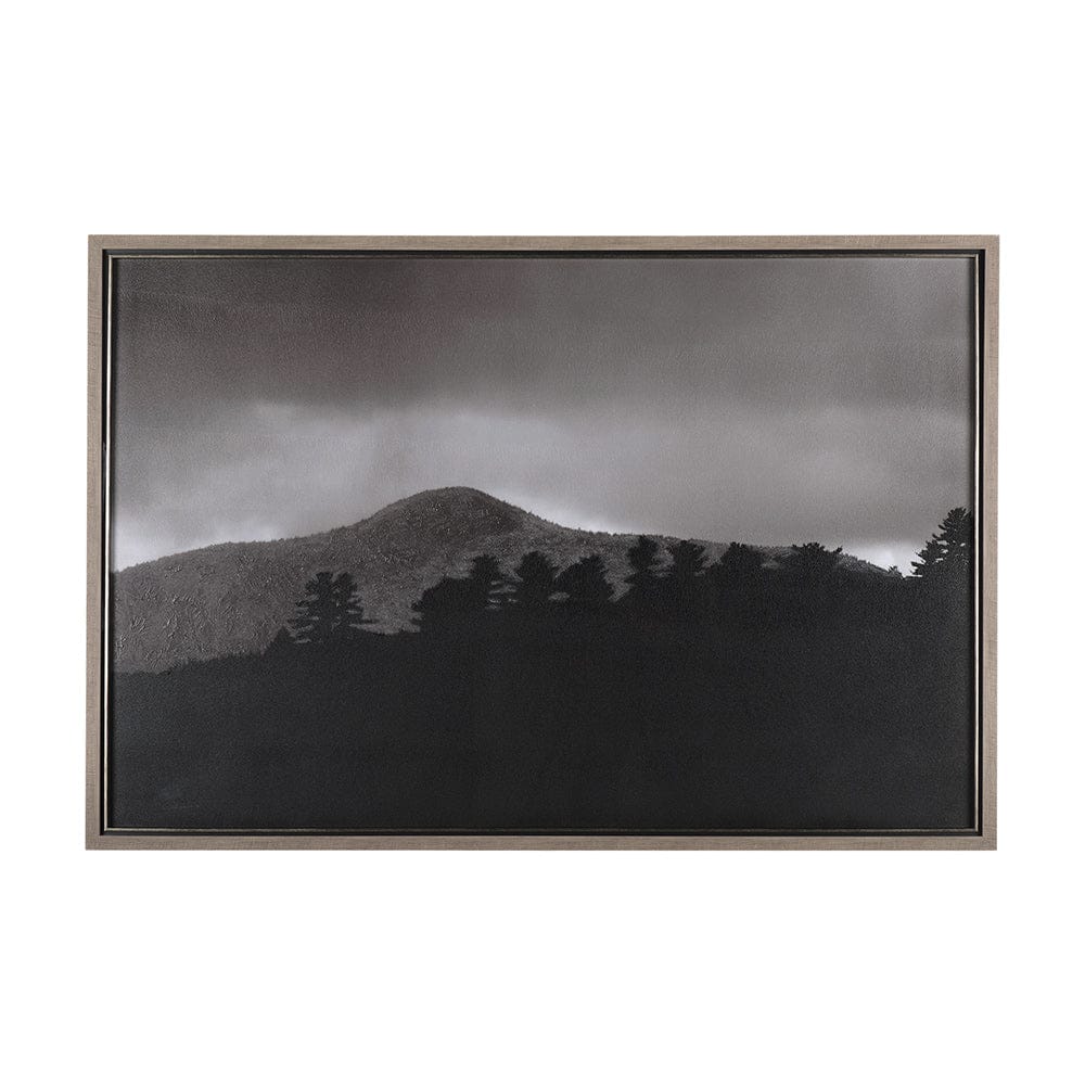 Mercana - Storm Layers by Mercana Studio a Hand Embelished Textured Framed Art Print Matted under Glass - 14900 view 1