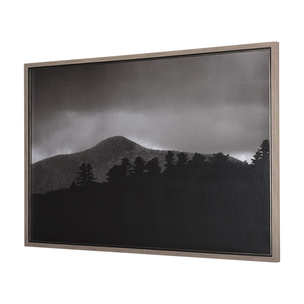 Mercana - Storm Layers by Mercana Studio a Hand Embelished Textured Framed Art Print Matted under Glass - 14900 view 2