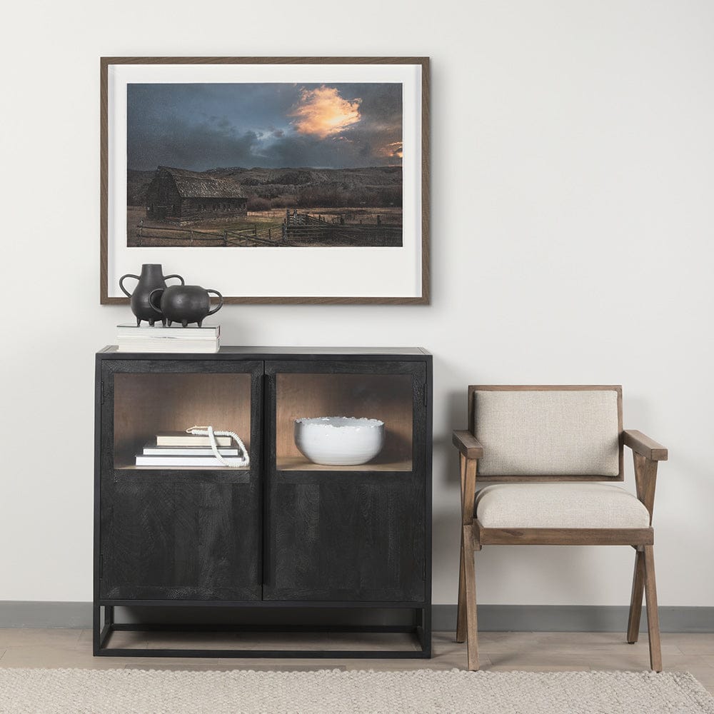 Mercana - Storm's Horizon by Chad Mackay a Hand Embellished Textured Framed Art Print Matted under Glass - 15218 view 8