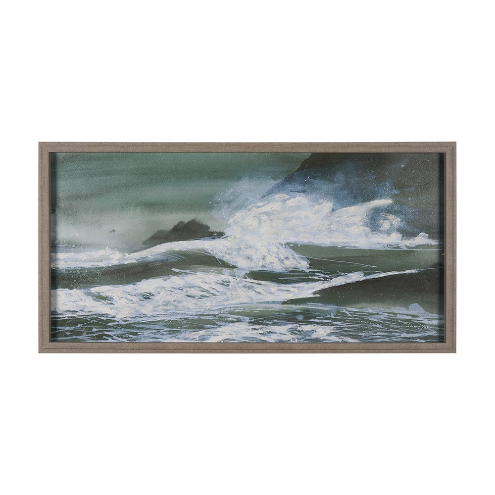 Mercana - Stormy Coast I by Mercana Studio a Hand Embellished Framed Art Print - 15607 view 1