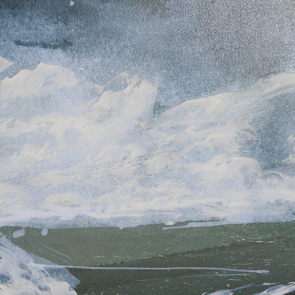 Mercana - Stormy Coast I by Mercana Studio a Hand Embellished Framed Art Print - 15607 view 7
