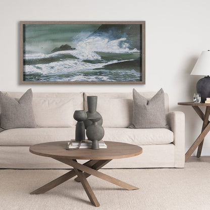 Mercana - Stormy Coast I by Mercana Studio a Hand Embellished Framed Art Print - 15607 view 8