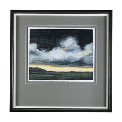 Mercana - Stormy Skys I by Mercana Studio a Hand Embellished Textured Framed Art Print Matted under Glass - 14698 view 1