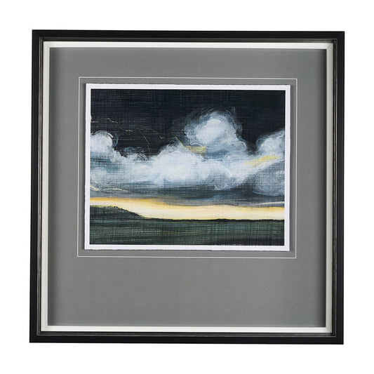 Mercana - Stormy Skys I by Mercana Studio a Hand Embellished Textured Framed Art Print Matted under Glass - 14698 view 1