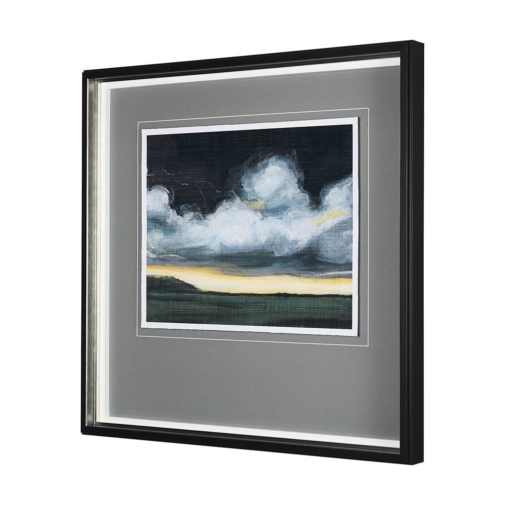 Mercana - Stormy Skys I by Mercana Studio a Hand Embellished Textured Framed Art Print Matted under Glass - 14698 view 2