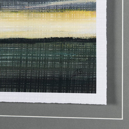 Mercana - Stormy Skys I by Mercana Studio a Hand Embellished Textured Framed Art Print Matted under Glass - 14698 view 6