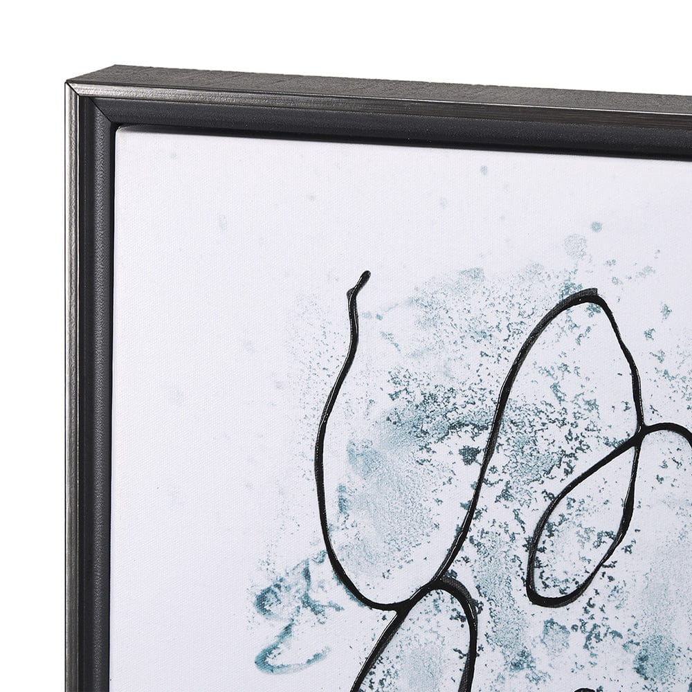 Mercana - Story Telling by Mercana Studio a Hand Embellished Textured Framed Canvas - 102612-FL view 4