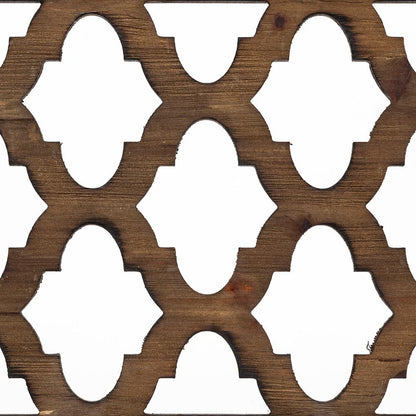 Mercana - Stotonic 35L x 16W Brown Wood W Glass Top Rectangular Serving Tray - 57670_CLOSEOUT view 7