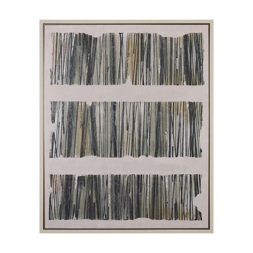Mercana - Strand by Mercana Studio a Hand Embellished Textured Framed Canvas - 102660-FL view 1