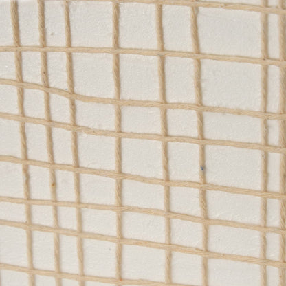 Mercana - String Net I by Studio M a handmade Original Framed 3D Textured Artwork under Glass - 15147 view 7
