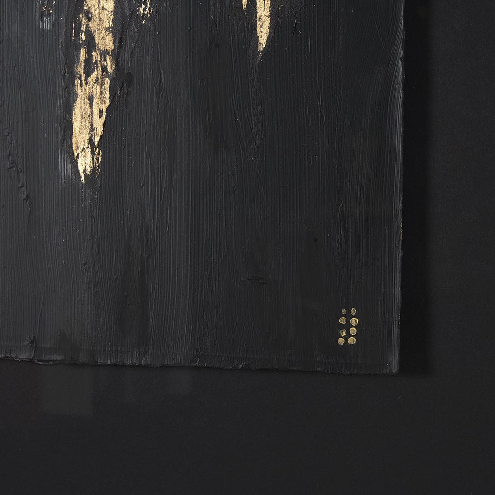 Mercana - Struck by Studio M a handmade Original Framed 3D Textured Artwork under Glass - 15087 view 6
