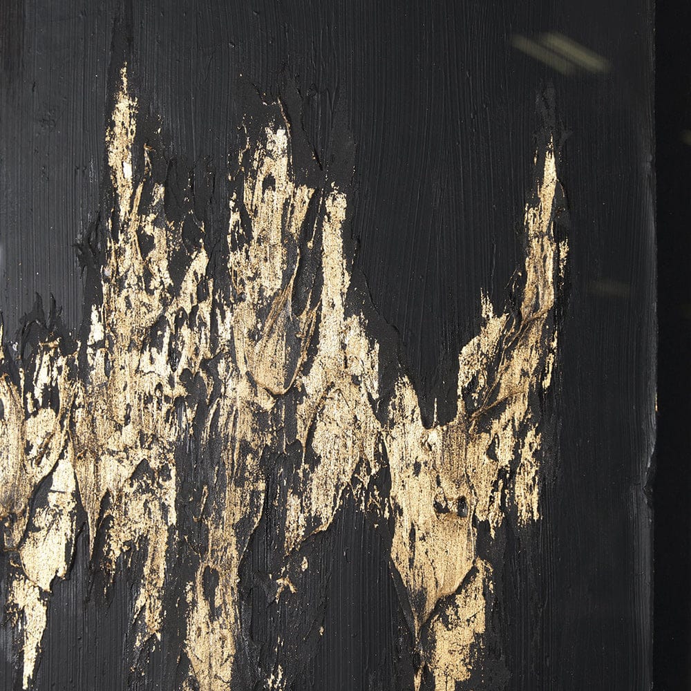 Mercana - Struck by Studio M a handmade Original Framed 3D Textured Artwork under Glass - 15087 view 7
