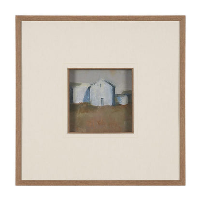 Mercana - Structured View I by Mercana Studio a Hand Embellished Framed Art Print Matted under Glass - 15582 view 1