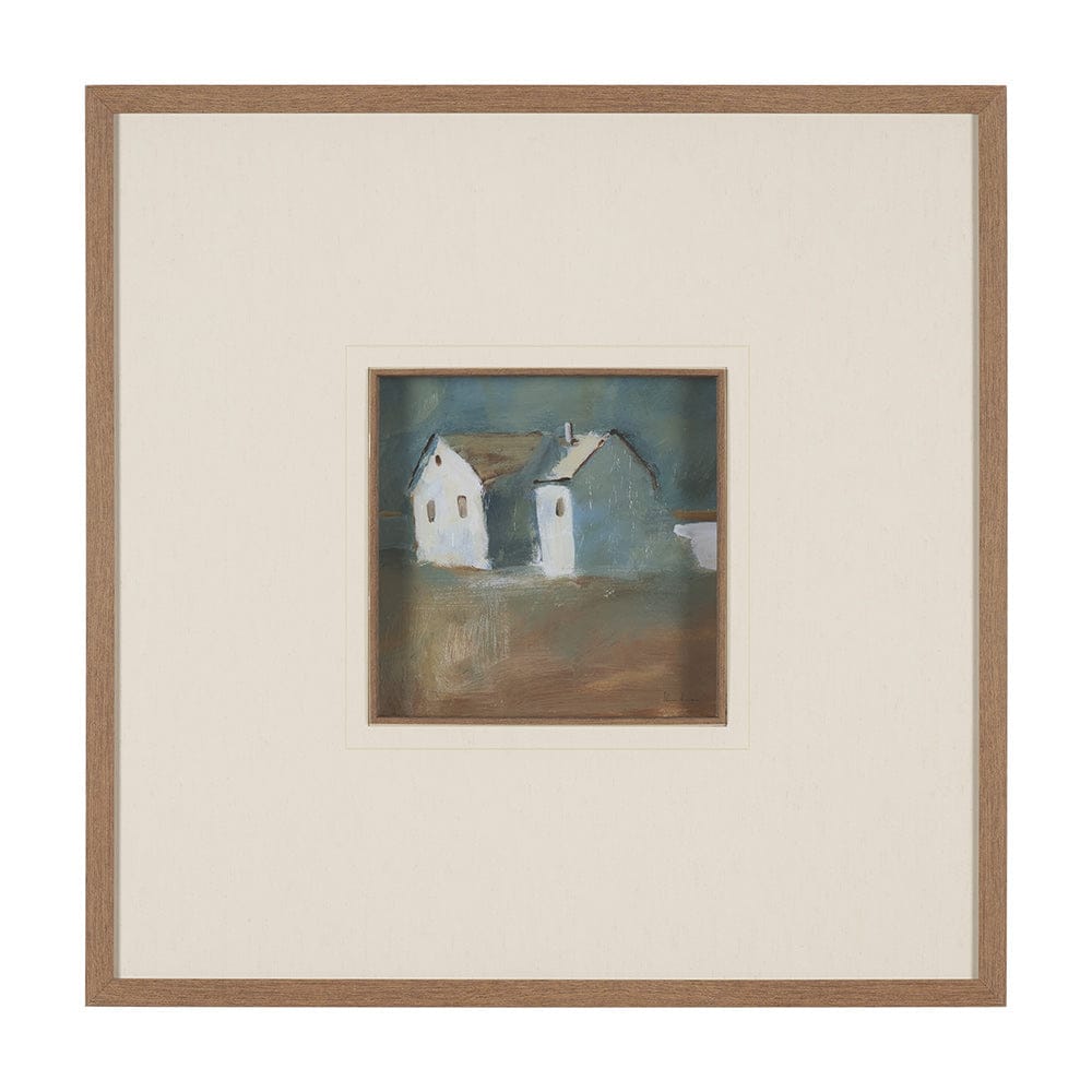Mercana - Structured View II by Mercana Studio a Hand Embellished Framed Art Print Matted under Glass - 15583 view 1