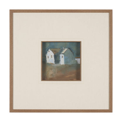 Mercana - Structured View II by Mercana Studio a Hand Embellished Framed Art Print Matted under Glass - 15583 view 1