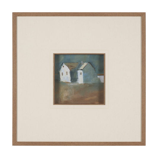 Mercana - Structured View II by Mercana Studio a Hand Embellished Framed Art Print Matted under Glass - 15583 view 1