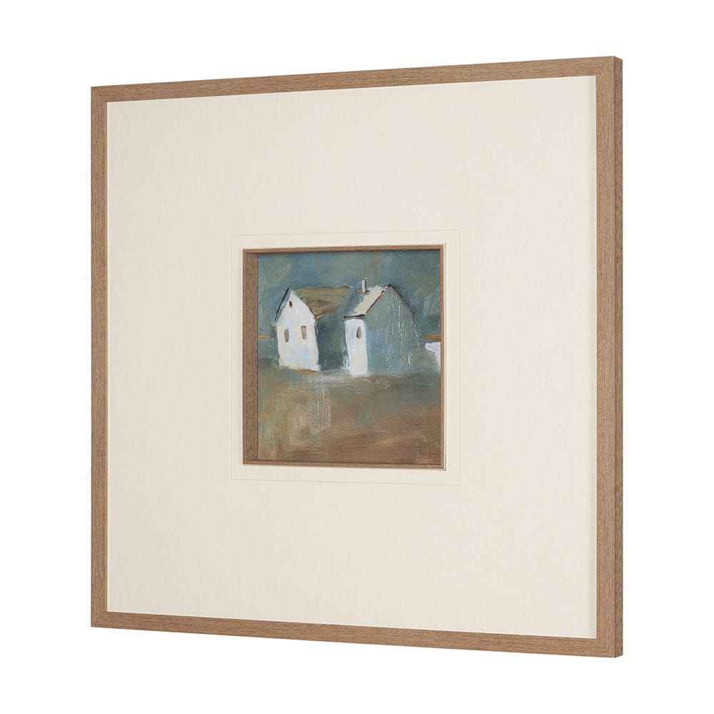 Mercana - Structured View II by Mercana Studio a Hand Embellished Framed Art Print Matted under Glass - 15583 view 2