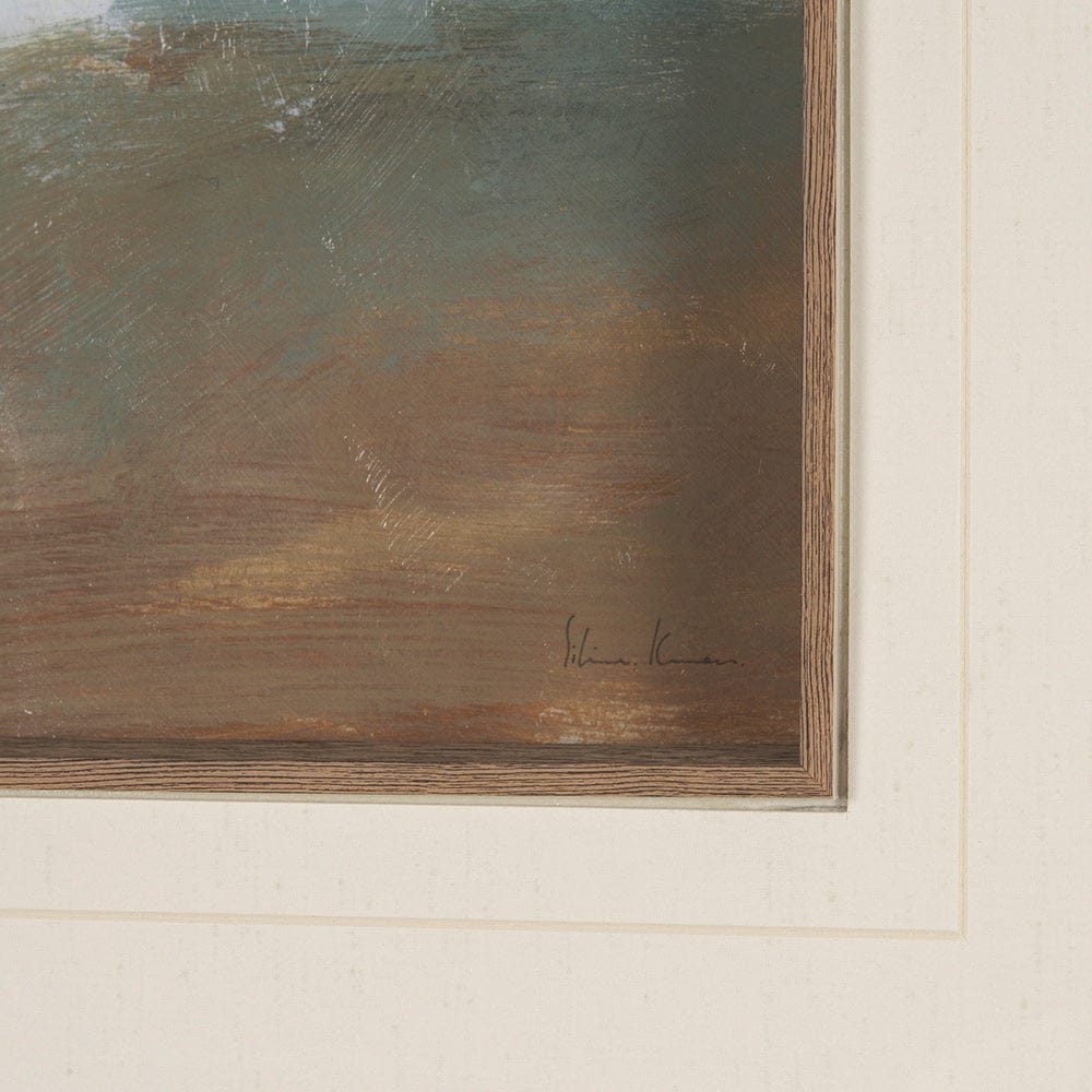 Mercana - Structured View II by Mercana Studio a Hand Embellished Framed Art Print Matted under Glass - 15583 view 6