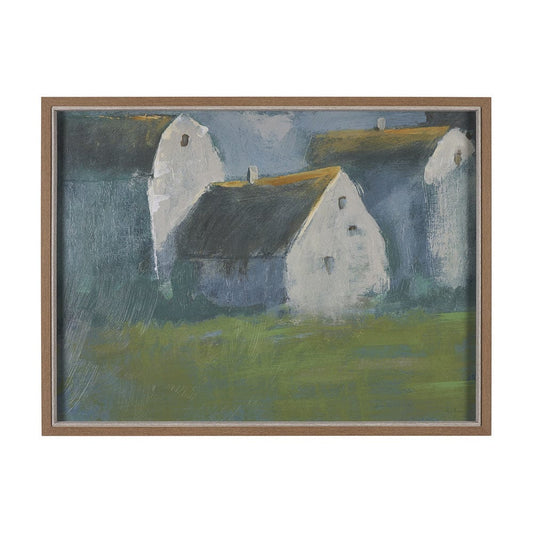 Mercana - Structured View III by Mercana Studio a Hand Embellished Framed Art Print - 15584 view 1