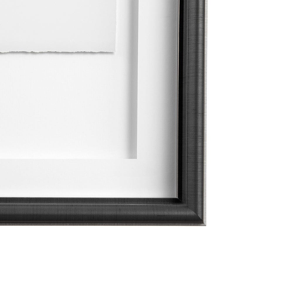 Mercana - Subtle by Rebecca Cozart a Hand Embellished Textured Framed Art Print Matted under Glass - 13265 view 2