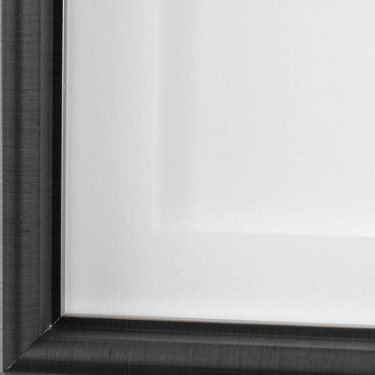 Mercana - Subtle by Rebecca Cozart a Hand Embellished Textured Framed Art Print Matted under Glass - 13265 view 5