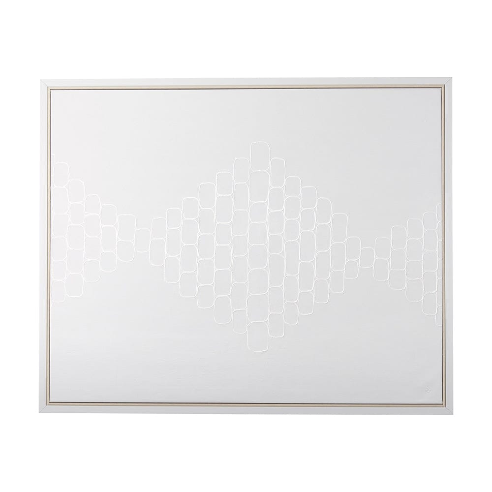 Mercana - Sugar Cube by Studio M a handmade Original Framed Canvas Artwork - 102254-FL view 1