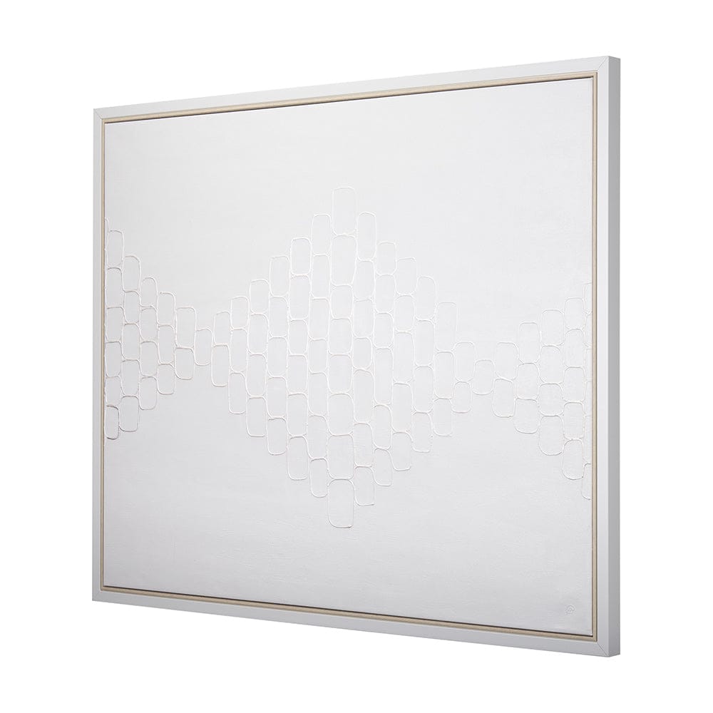 Mercana - Sugar Cube by Studio M a handmade Original Framed Canvas Artwork - 102254-FL view 2