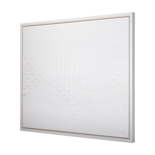 Mercana - Sugar Cube by Studio M a handmade Original Framed Canvas Artwork - 102254-FL view 2