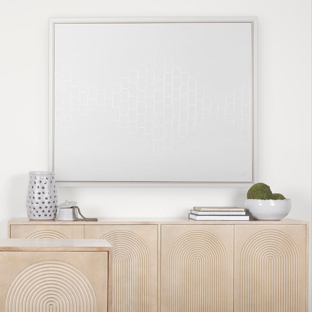 Mercana - Sugar Cube by Studio M a handmade Original Framed Canvas Artwork - 102254-FL view 8