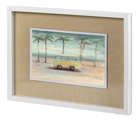 Mercana - Summer Day I by Mercana Studio a Hand Embellished Textured Framed Art Print Matted under Glass - 11581 view 1